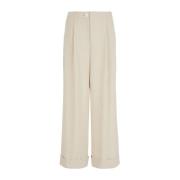 3Dyp31 Yn1Qz Dusty Groove Broek Armani Exchange , Beige , Dames