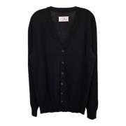 Pre-owned Wool outerwear Maison Margiela Pre-owned , Black , Heren