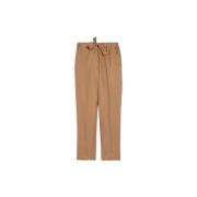 Beige Linnen Broek Liu Jo , Brown , Dames