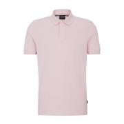 Klassieke Polo Shirts Boss , Pink , Heren