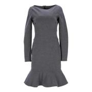 Pre-owned Wool dresses Valentino Vintage , Gray , Dames