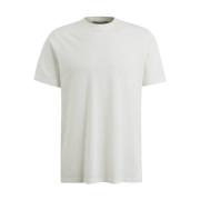 Korte Mouw Regular Fit T-shirt Cast Iron , White , Heren