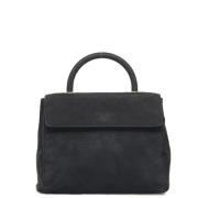 Pre-owned Suede handbags Prada Vintage , Black , Dames