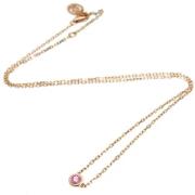 Pre-owned Metal necklaces Cartier Vintage , Pink , Dames