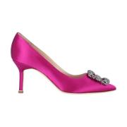 Roze Hakken Decolleté Schoenen Manolo Blahnik , Pink , Dames