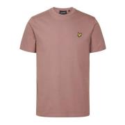 Roze T-Shirts Lyle & Scott , Pink , Heren