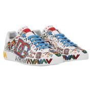 Stijlvolle Sneaker voor Mannen en Vrouwen Dolce & Gabbana , Multicolor...