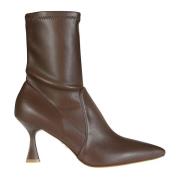 Elegant Tronchetto Boot Sergio Levantesi , Brown , Dames