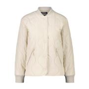 Snap Button Puffer Jacket A.p.c. , Beige , Dames