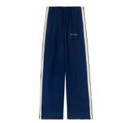 Blauwe Broek Palm Angels , Blue , Dames