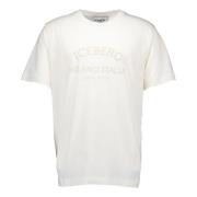 t-shirts ecru Iceberg , White , Heren