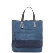 Pre-owned Canvas handbags Coach Pre-owned , Blue , Dames