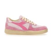 Roze Heritage Sneakers Diadora , Pink , Dames