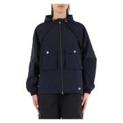 Lichtgewicht Technische Stof Hoodie Jas Emporio Armani EA7 , Blue , Da...