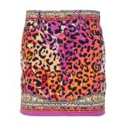 Roze Rokken voor Vrouwen Ss24 Just Cavalli , Multicolor , Dames