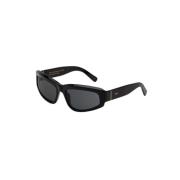 Zwarte zonnebril Motore Retrosuperfuture , Black , Unisex