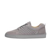 Suede Low Top Sneakers Leandro Lopes , Gray , Heren