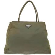 Pre-owned Fabric prada-bags Prada Vintage , Green , Dames