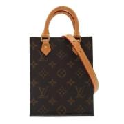 Pre-owned Canvas totes Louis Vuitton Vintage , Brown , Dames