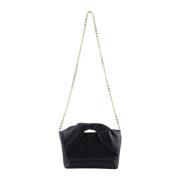 Stijlvolle Top Handtas met Afneembare Ketting JW Anderson , Black , Da...