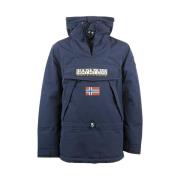 Skidoo 2 Anorak Hoodie Jas Napapijri , Blue , Heren