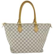 Pre-owned Canvas louis-vuitton-bags Louis Vuitton Vintage , Beige , Da...