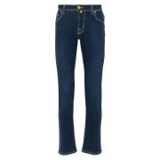 Italiaanse Slim Fit Jeans Jacob Cohën , Blue , Heren