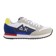 Witte Casual Sneakers Sun68 , Multicolor , Heren