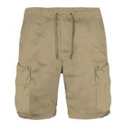 Bruine Shorts voor Mannen MC2 Saint Barth , Brown , Heren