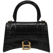 Leather handbags Balenciaga , Black , Dames