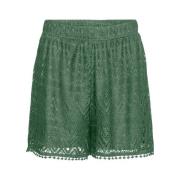 Hoge Taille Shorts Hedge Green Vero Moda , Green , Dames