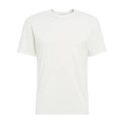 Dubbele Rand Ronde Hals T-shirt Mauro Grifoni , White , Heren
