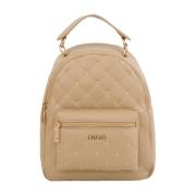 Stijlvolle Beige Rugzak Liu Jo , Beige , Dames