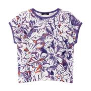 Paarse Sweater Actitude Collectie Twinset , Multicolor , Dames