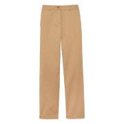 Elegante Beige Broek Ines De La Fressange Paris , Beige , Dames