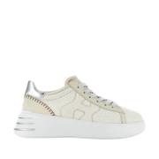 Witte Platte Schoenen Hogan , Multicolor , Dames