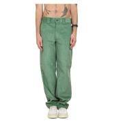 Corduroy Broek Dickies , Green , Heren