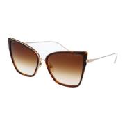 Stijlvolle Sunbird Zonnebril voor de Zomer Dita , Brown , Dames