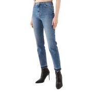 Slim Denim Comfort Jeans Pinko , Blue , Dames