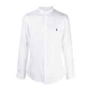 Wit Sportoverhemd Ralph Lauren , White , Heren