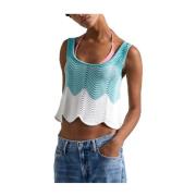 Chic Galea Top Pepe Jeans , Blue , Dames