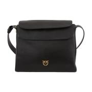 Stijlvolle Zwarte Tas Pinko , Black , Dames