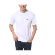 Linkerborst Logo T-shirt Wit/Zwart Vans , White , Heren