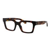 Stijlvolle Optical Style 72 Bril Off White , Brown , Unisex