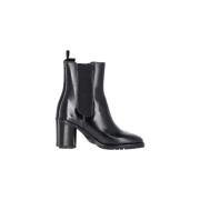 Pre-owned Leather boots Isabel Marant Pre-owned , Black , Dames