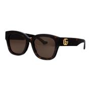 Stijlvolle zonnebril Gg1550Sk Gucci , Brown , Dames