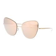 Stijlvolle Zonnebril voor Vrouwen Mykita , Yellow , Unisex