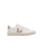 Witte Sneakers Campo Stijl Veja , White , Dames