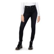 Zwarte Jeans met Rits Calvin Klein Jeans , Black , Dames