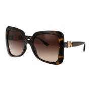 Stijlvolle zonnebril met model 0Dg6193U Dolce & Gabbana , Brown , Dame...